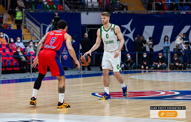 Eurolyga: CSKA – „Žalgiris“ 45:32 (Po II kėl.)