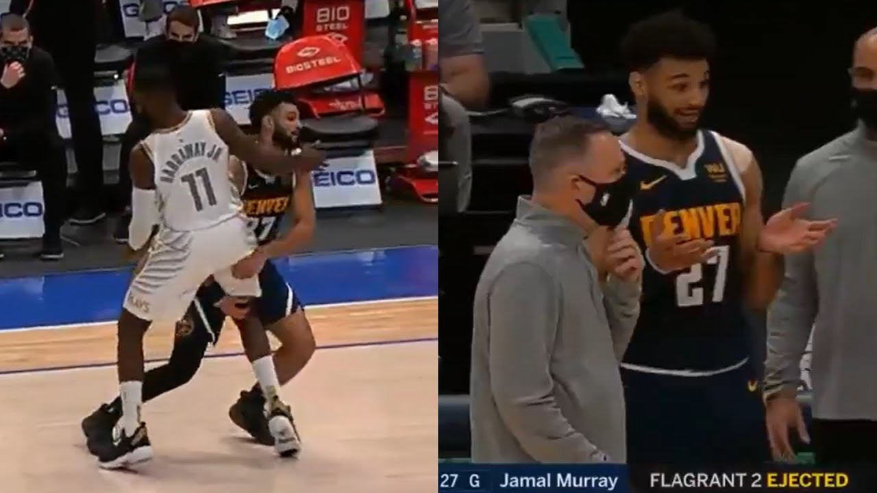 J. Murray'us buvo pašalintas už tyčinį smūgį į tarpukojį (VIDEO)