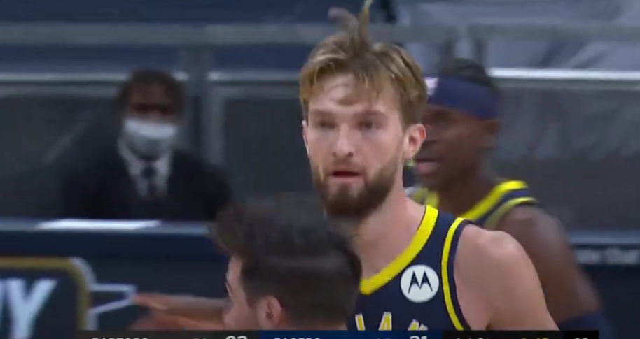 D. Sabonis po traumos sugrįžo su trenksmu: surinko trigubą dublį (VIDEO)