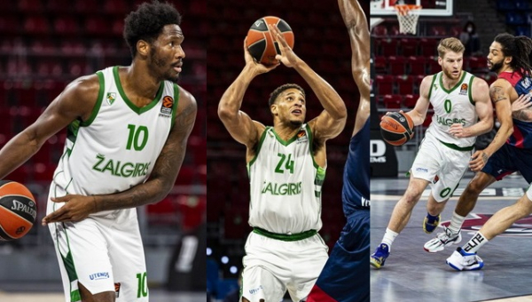 „Žalgiris“ jau žiūri į ateitį: tikisi išsaugoti A. Rubitą, N. Hayesą ir Th. Walkupą