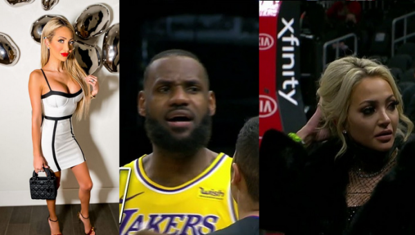 Su LeBronu apsižodžiavusi moteris: „Jis mane išvadino kale“ (FOTO) (VIDEO)