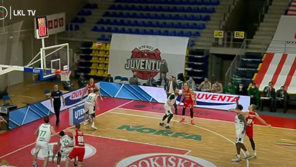 Lemiamas V. Kariniausko šūvis – gražiausias LKL savaitės momentas (VIDEO)