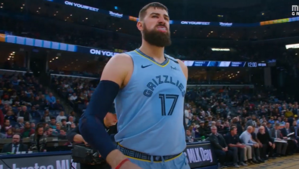 D. Sabonio ir J. Valančiūno akistata neįvyks – „Grizzlies“ centras mačą praleis