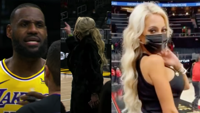 LeBroną įžeidinėjusi ir iš arenos išvesta gerbėja: sportas nebūtų sportas be „trashtalkingo“ (VIDEO)