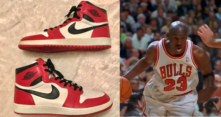 „Air Jordan 1“ batų pora parduodama už milijoną