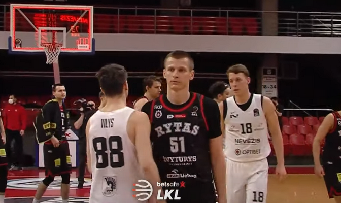 Be išvaryto M. Echodo „Rytas“ išvargo pergalę prieš kėdainiečius