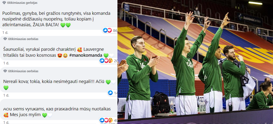 „Žalgirio“ fanai: „Naudingiausias žaidėjas buvo Vasturia! Garsiausiai plojo nuo suolelio“