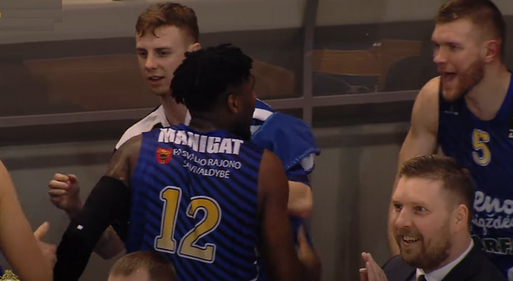J. Manigat šūvis iš savo aikštės pusės – gražiausias LKL savaitės epizodas (VIDEO)