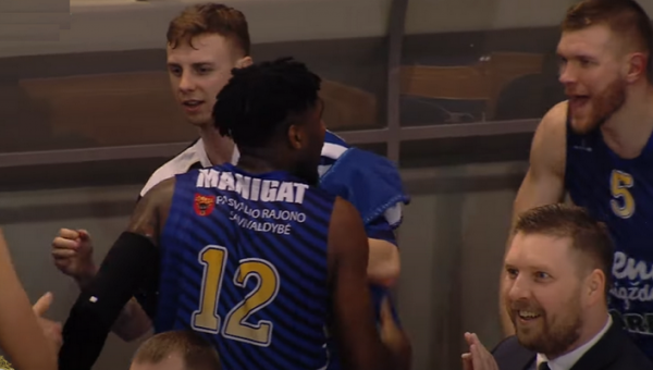 J. Manigat šūvis iš savo aikštės pusės – gražiausias LKL savaitės epizodas (VIDEO)