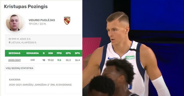 Ar žinojote? RKL rungtyniauja „lietuviškasis“ K. Porzingis (FOTO)