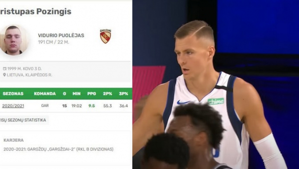 Ar žinojote? RKL rungtyniauja „lietuviškasis“ K. Porzingis (FOTO)