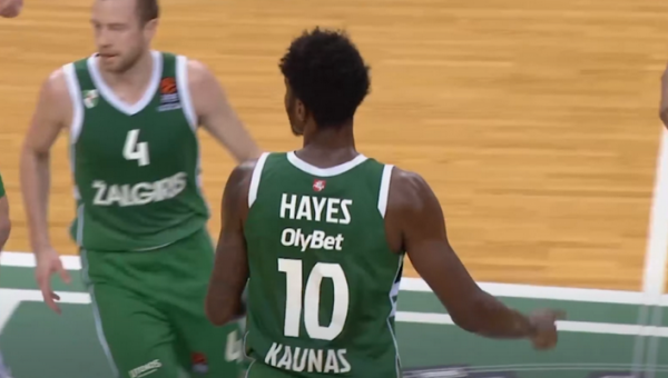 N. Hayesas ir buvęs žalgirietis – Eurolygos turo naudingiausieji 