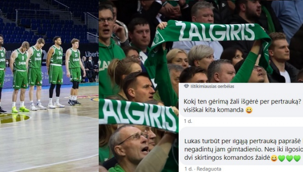 „Žalgirio“ fanai: „Vasturia, kaip dėdė lauko aikštelėje, kuris prašo vieną pramest“