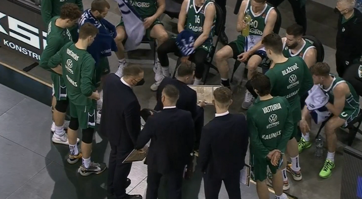 Pamatykite: M. Schillerio minutės pertraukėlės mače prieš „Panathinaikos“ (VIDEO)