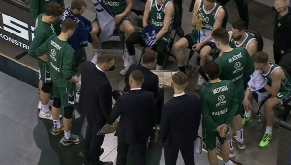 Pamatykite: M. Schillerio minutės pertraukėlės mače prieš „Panathinaikos“ (VIDEO)