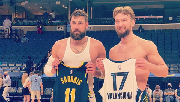 J. Valančiūnas ir D. Sabonis praleis artimiausius NBA mačus