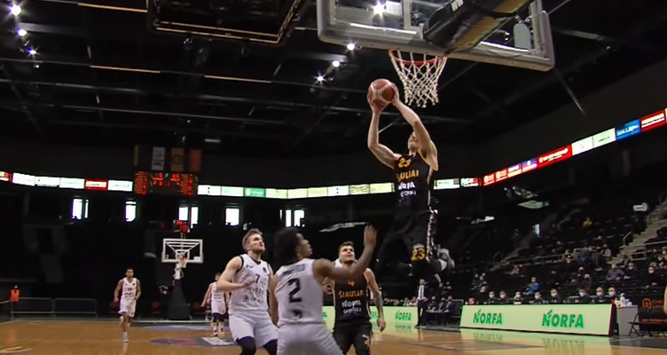 Gražiausias balandžio LKL momentas – vadovėlinė „Šiaulių“ ataka (VIDEO)