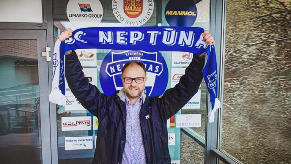 Naujasis „Neptūno“ direktorius: „Aš tikiuosi atiduoti dalelę savęs klubui, miestui ir fanams“