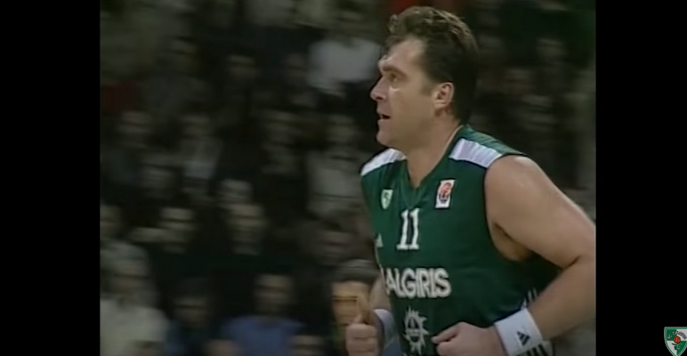 „Žalgiris“ kviečia prisiminti dominuojantį A. Sabonio pasirodymą