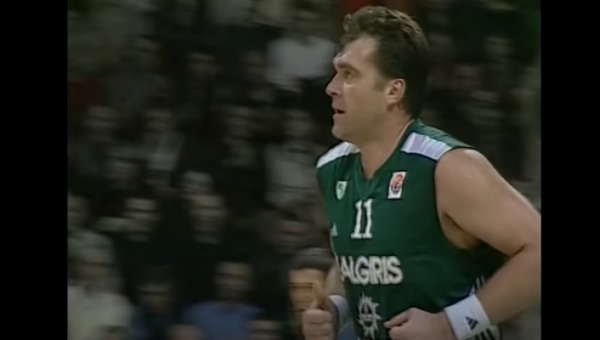 „Žalgiris“ kviečia prisiminti dominuojantį A. Sabonio pasirodymą