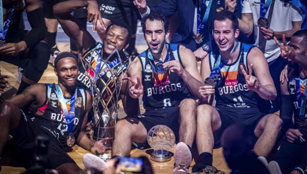 FIBA Čempionų lygą antrus metus iš eilės laimėjo Burgoso klubas