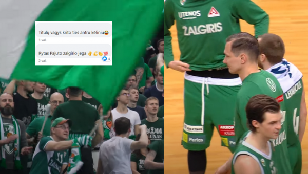 „Žalgirio“ fanai: „Titulų vagys ir vėl krito. Gaila, kad neduoda Marekui parodyti, ko išmoko Kaune“