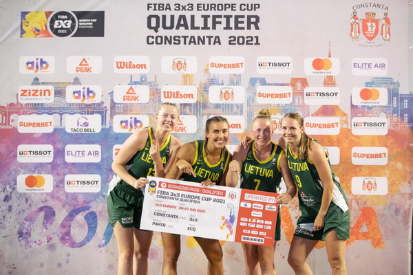 Lietuvos 3×3 moterų rinktinė pateko į Europos čempionatą