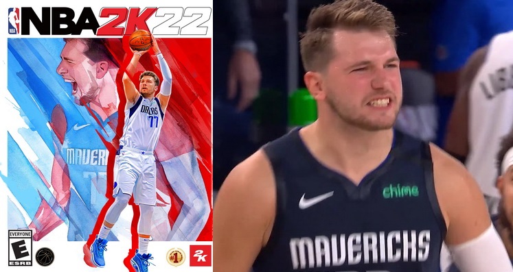 Neeilinis įvertinimas: L. Dončičius tapo „NBA 2k22“ veidu