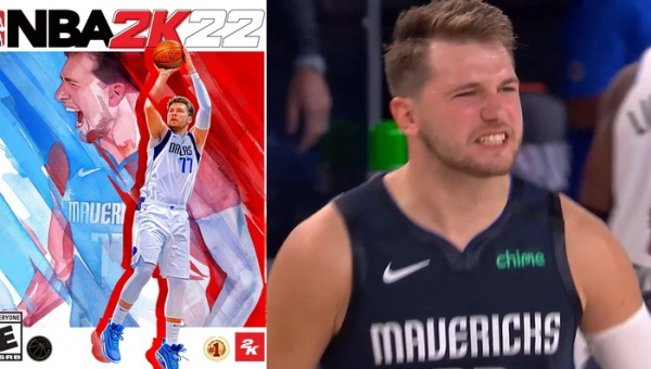 Neeilinis įvertinimas: L. Dončičius tapo „NBA 2k22“ veidu