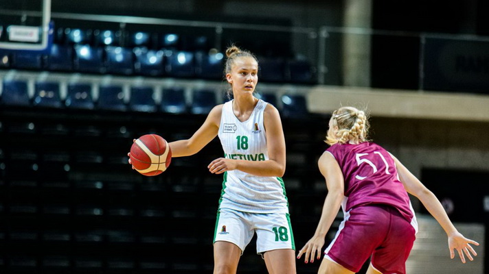 J. Jocytės vedamos aštuoniolikmetės pasiruošimą FIBA Challenger turnyrui pradėjo pergale prieš latves