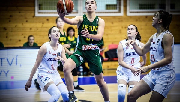 Lietuvos merginos antrą kartą laimėjo FIBA U21 Tautų lygos etapą