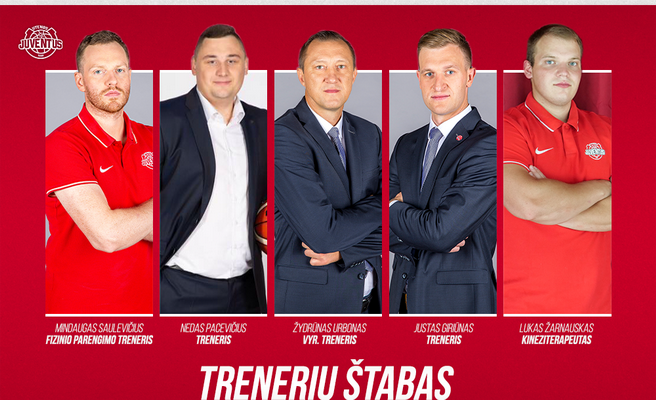 „Juventus“ klubas atnaujino savo trenerių štabą