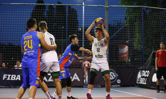 Ketvirtame FIBA 3×3 U21 Tautų lygos etape Lietuvos vaikinai ir merginos užėmė prizines vietas