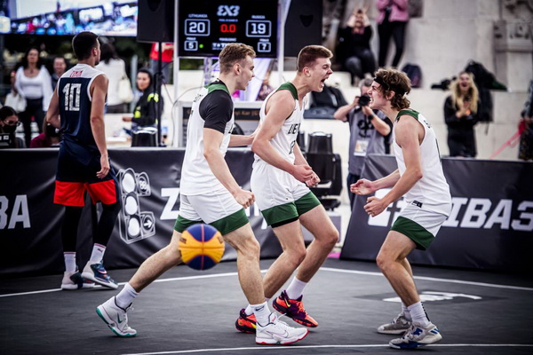 Aštuoniolikmečiai FIBA 3×3 pasaulio čempionatą pradėjo dvejomis pergalėmis