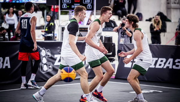 Aštuoniolikmečiai FIBA 3×3 pasaulio čempionatą pradėjo dvejomis pergalėmis
