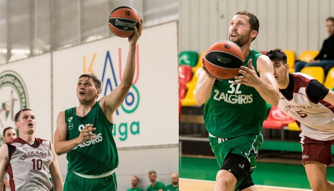 Gražiausi „Žalgirio“ mačo epizodai: galingi J. Nebo ir J. Lauvergne'o dėjimai bei J. Strelnieko debiutas (VIDEO)