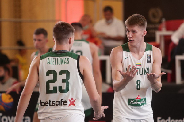 Tautų lygos finaliniame etape Lietuvos 3×3 rinktinės liko be apdovanojimų