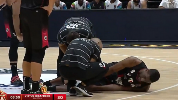 „Virtus“ pergalę apkartino E. Udoh šiurpi trauma (VIDEO)