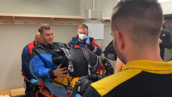 Išankstinė diagnozė pasitvirtino: A. Urbutis patyrė kojos lūžį