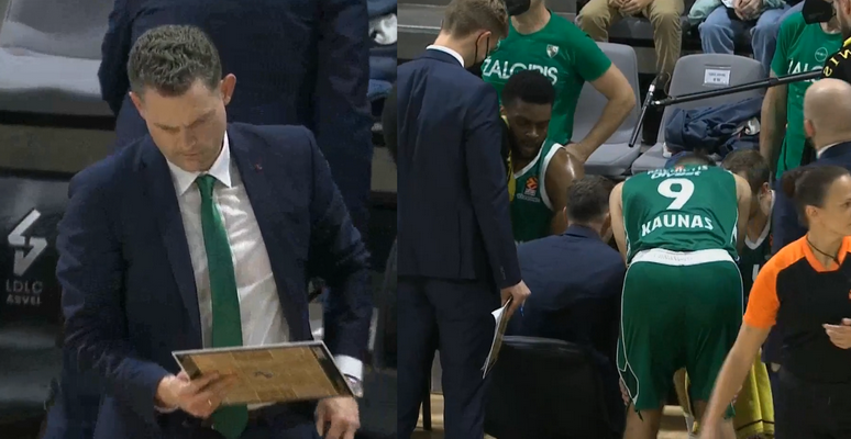 Pamatykite: M. Schillerio minutės pertraukėlės mače prieš ASVEL (VIDEO)