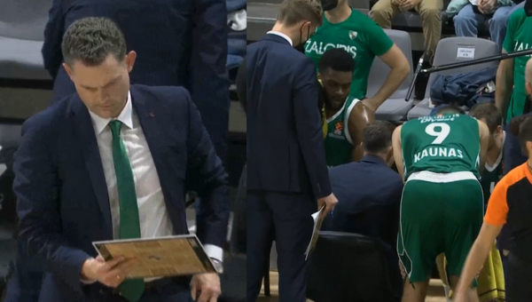 Pamatykite: M. Schillerio minutės pertraukėlės mače prieš ASVEL (VIDEO)