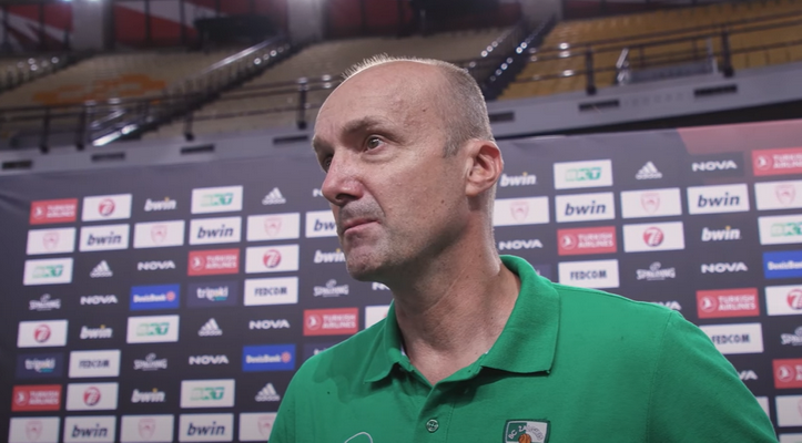 J. Zdovcas - apie naujoką, traumas ir rungtynes su „Olympiacos“ (VIDEO)