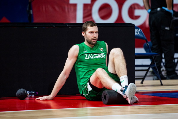 „Žalgiris“ į kovą prieš „Bayern“ stos be J. Strelnieko, virš dviejų žalgiriečių kabo klaustukai