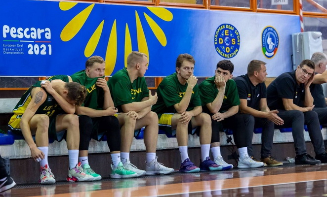 Koronavirusas eliminavo Lietuvos vyrus iš Europos kurčiųjų krepšinio čempionato