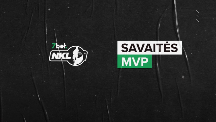 NKL savaitės MVP – „Kretingos“ centras R. Zabita (VIDEO)