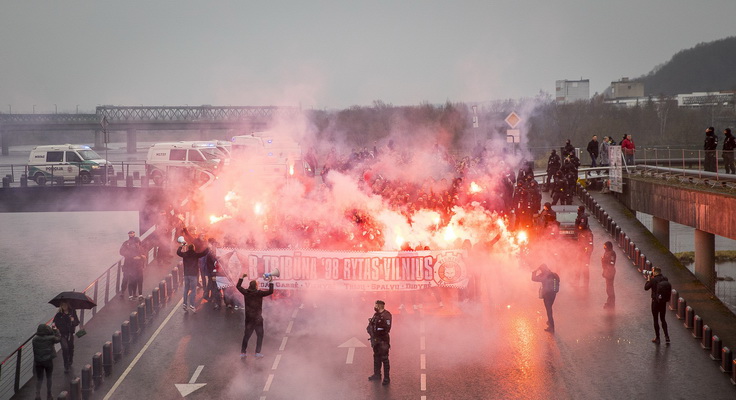 „Ryto“ sirgaliai surengė eiseną Kaune (FOTO) (VIDEO)