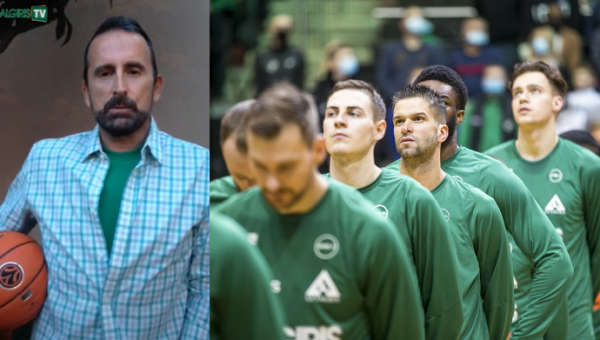 J. Plaza siunčia „Žalgiriui“ palaikymą: „Kovokite toliau!“