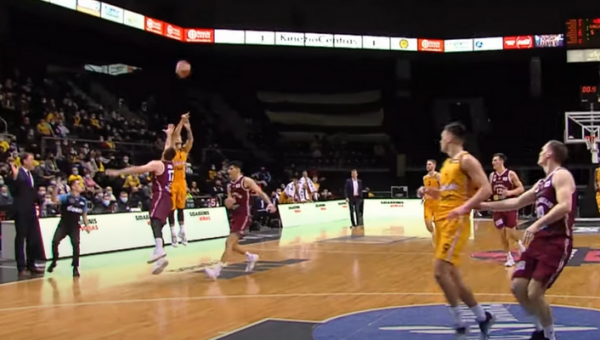 Gražiausias LKL savaitės momentas – įspūdingas E. Stankevičiaus metimas sulig sirena (VIDEO)