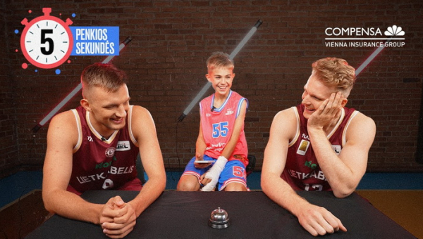 „5 sekundžių iššūkyje“ – K. Giedraičio ir K. Žemaičio dvikova (VIDEO)