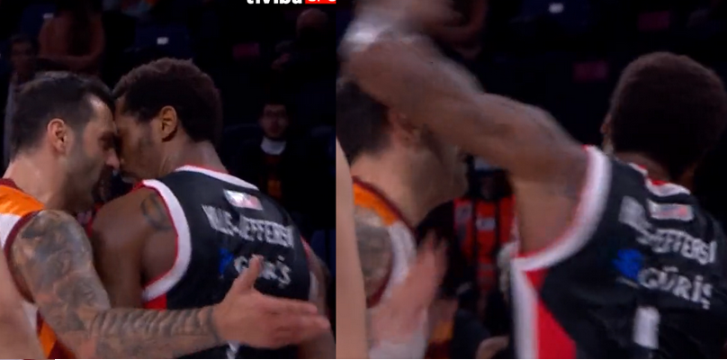 Turkijos čempionate buvęs NBA krepšininkas smogė varžovui (VIDEO)